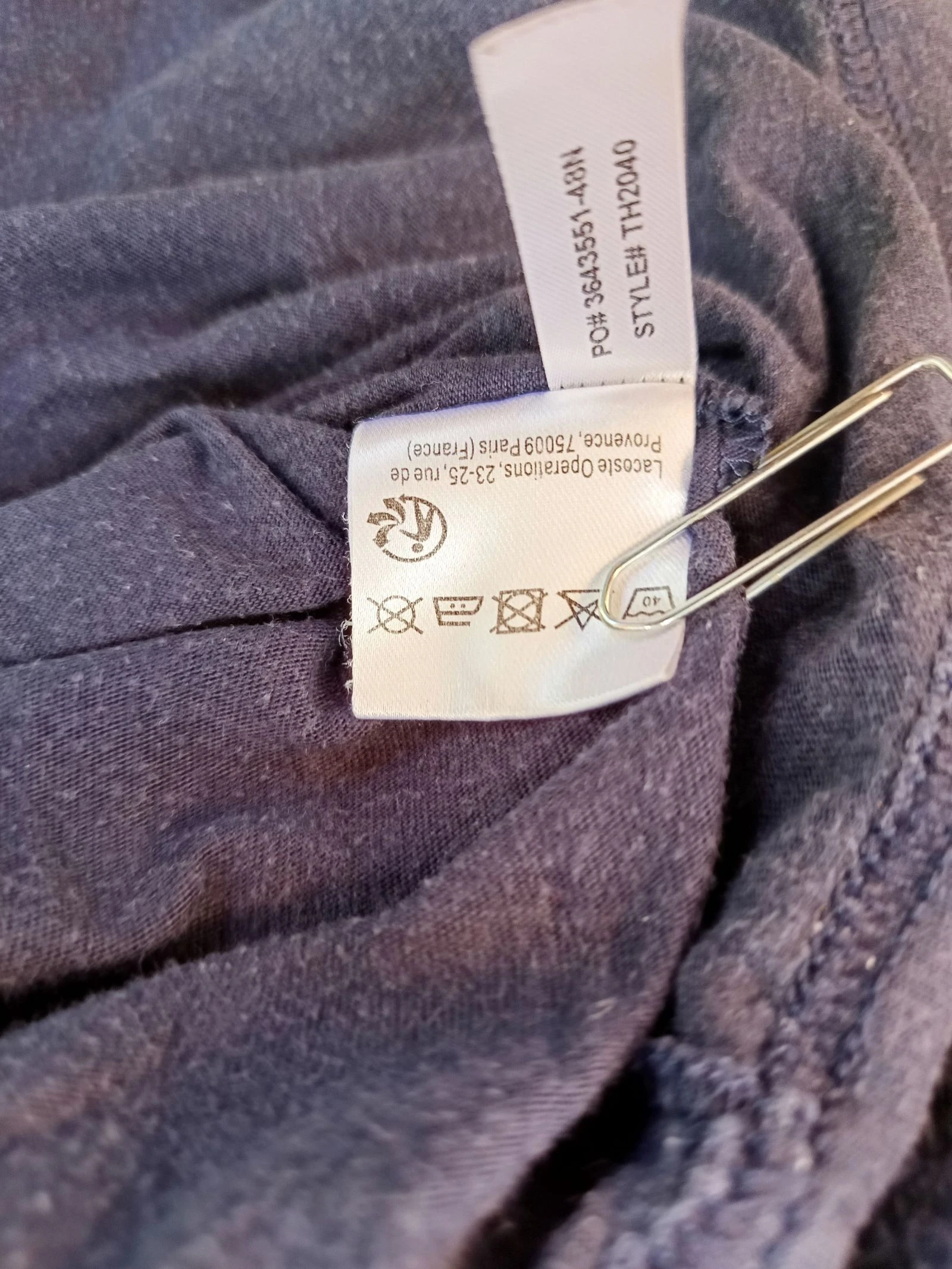 Lacoste ML t-shirt size S – photo 4